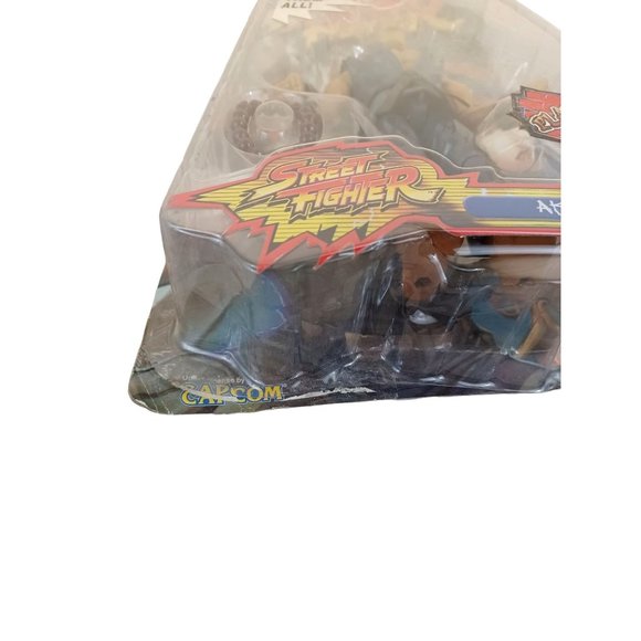 NIB New 2005 Street Fighter Akuma Player 2 Action Figure Capcom Collectible - Picture 3 of 4